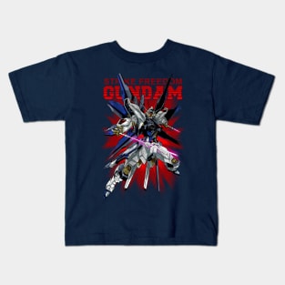 ZGMF-X20A Strike Freedom Gundam Kids T-Shirt